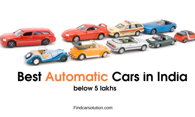 Best Automatic Cars in India below 5 Lakhs in 2020