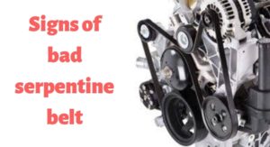 Signs Or Symptoms Of A Bad Serpentine Belt Findcarsolution